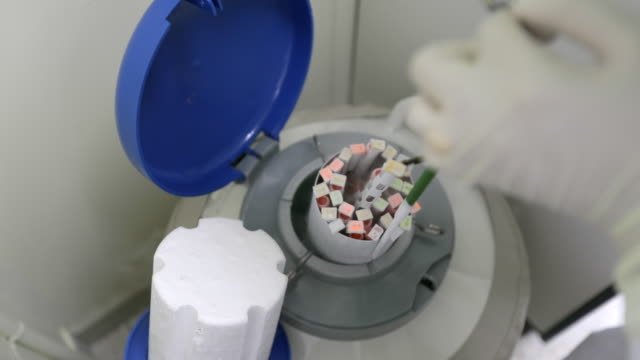 樣品凍存 樣品凍存